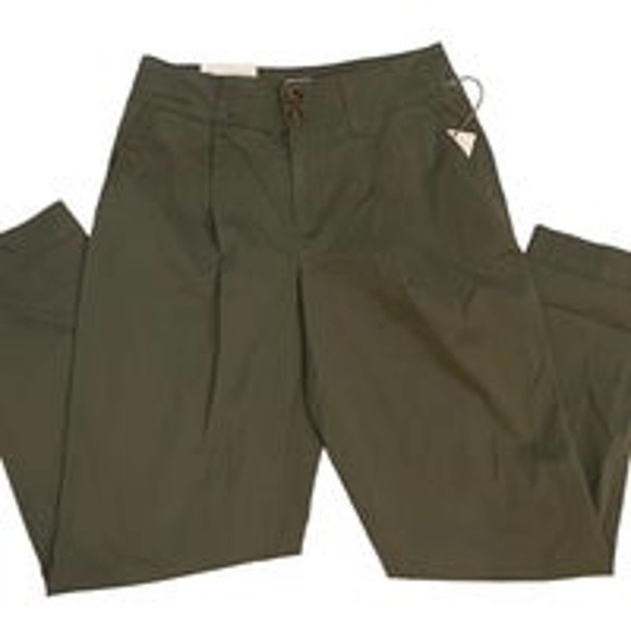 a new day Pants - A New Day Stretch Tapered Leg Olive Green Pant Size 4